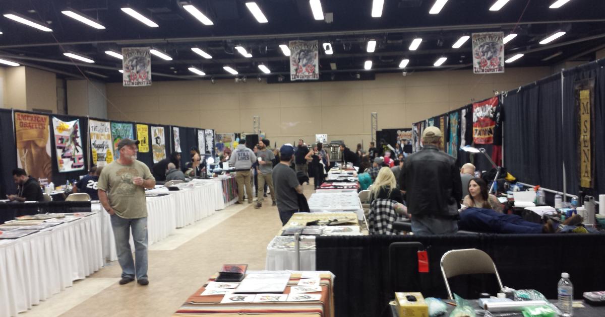 Tattoo Convention Experiences Slow Sunday